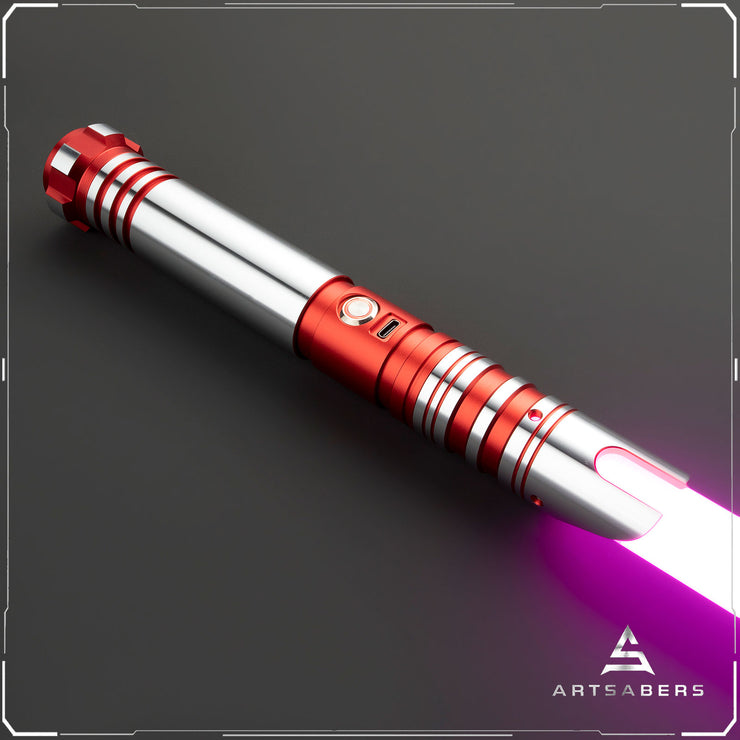 Red Hammer saber Force FX Heavy Dueling saber