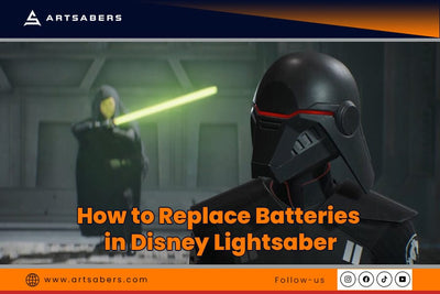 How to Replace Battery in a Disney Saber