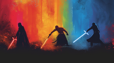 All the Star War saber Color Meanings Explained