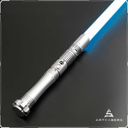 Silver Sonex saber Base Lit saber For Heavy Dueling ARTSABERS