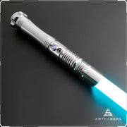 Silver Sonex saber Base Lit saber For Heavy Dueling ARTSABERS