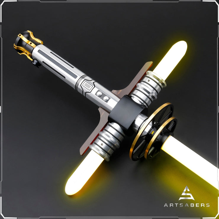 Black Angel saber Base Lit saber For Heavy Dueling ARTSABERS
