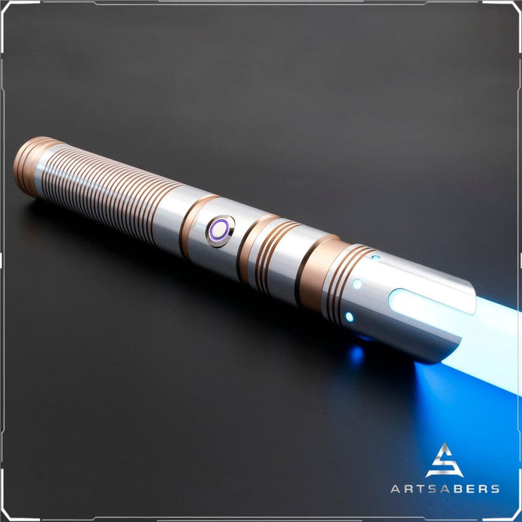 Golden Asher saber Base Lit saber For Heavy Dueling ARTSABERS