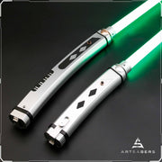 Ahsoka Mando Combo Kit sabers Neopixel Blades sabers Proffie 2.2 ARTSABERS