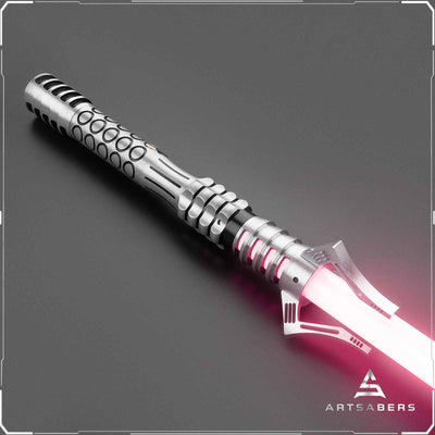 Silver Crusher saber Force FX Heavy Dueling saber