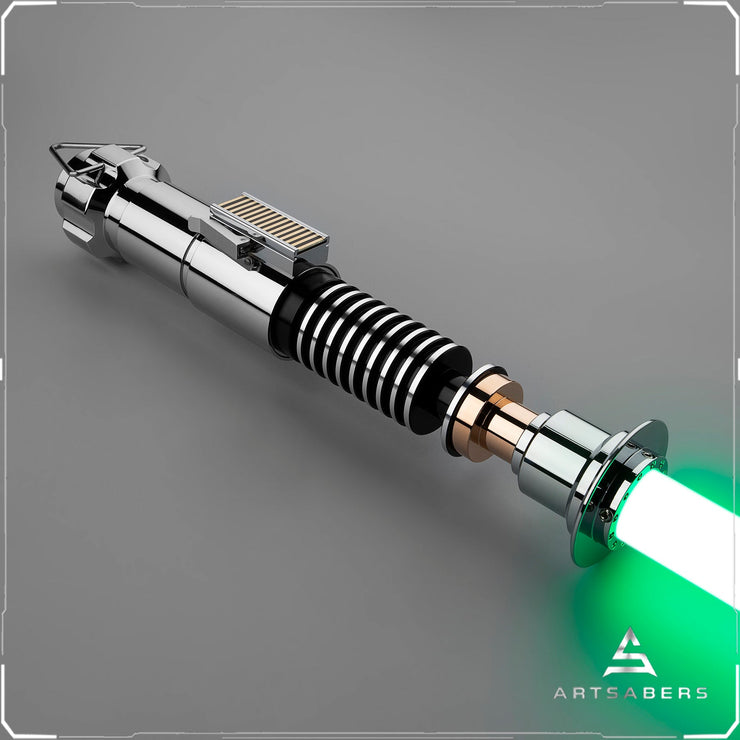 Luke Skywalker Force FX saber Dueling saber Base lit