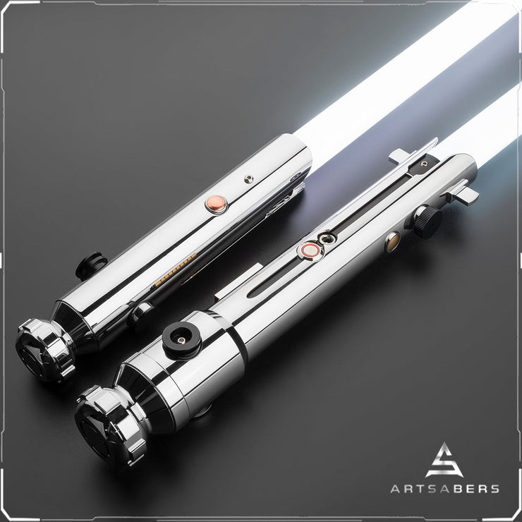 Ahsoka TS Saber Star Wars saber Neopixel Blade 2 Hilts + 2 Neopixel Blades