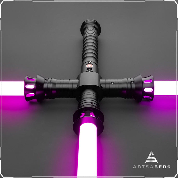 Kylo Ren V2 Cross Saber Force FX saber from ARTSABERS ARTSABERS
