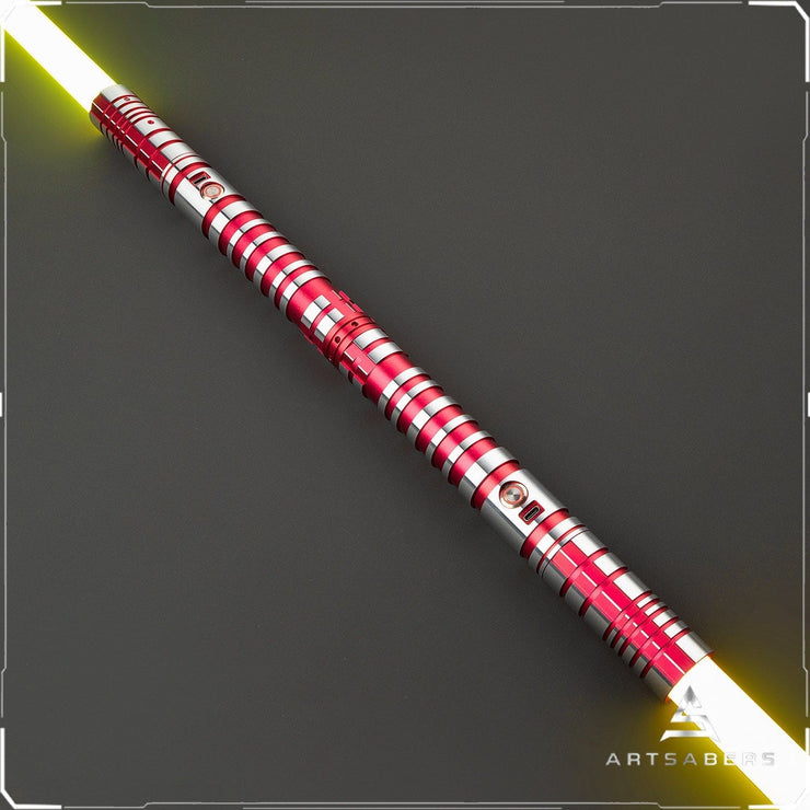Red ARRIO Double Bladed saber Star Wars saber ARTSABERS