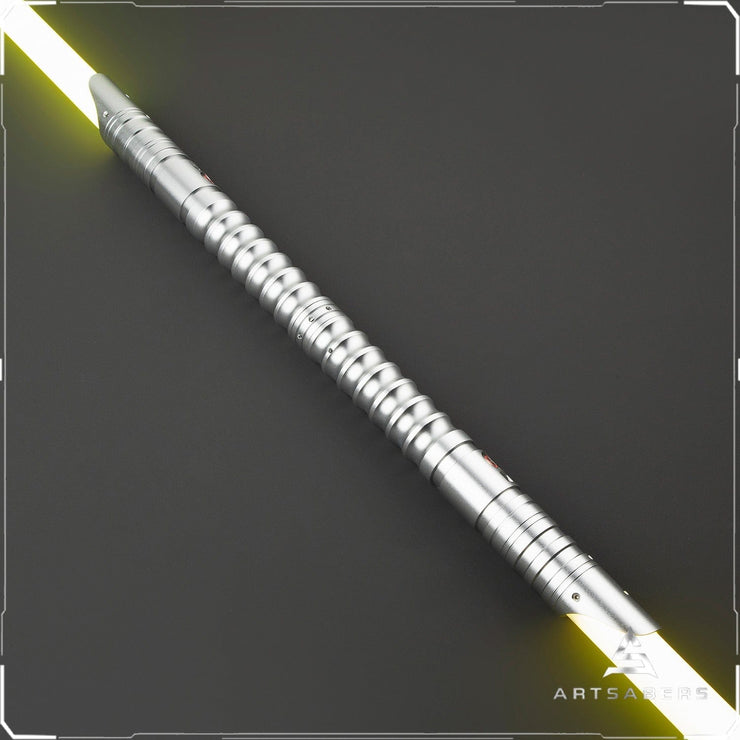 Silver Simplex V3 Double Bladed saber Star Wars saber ARTSABERS