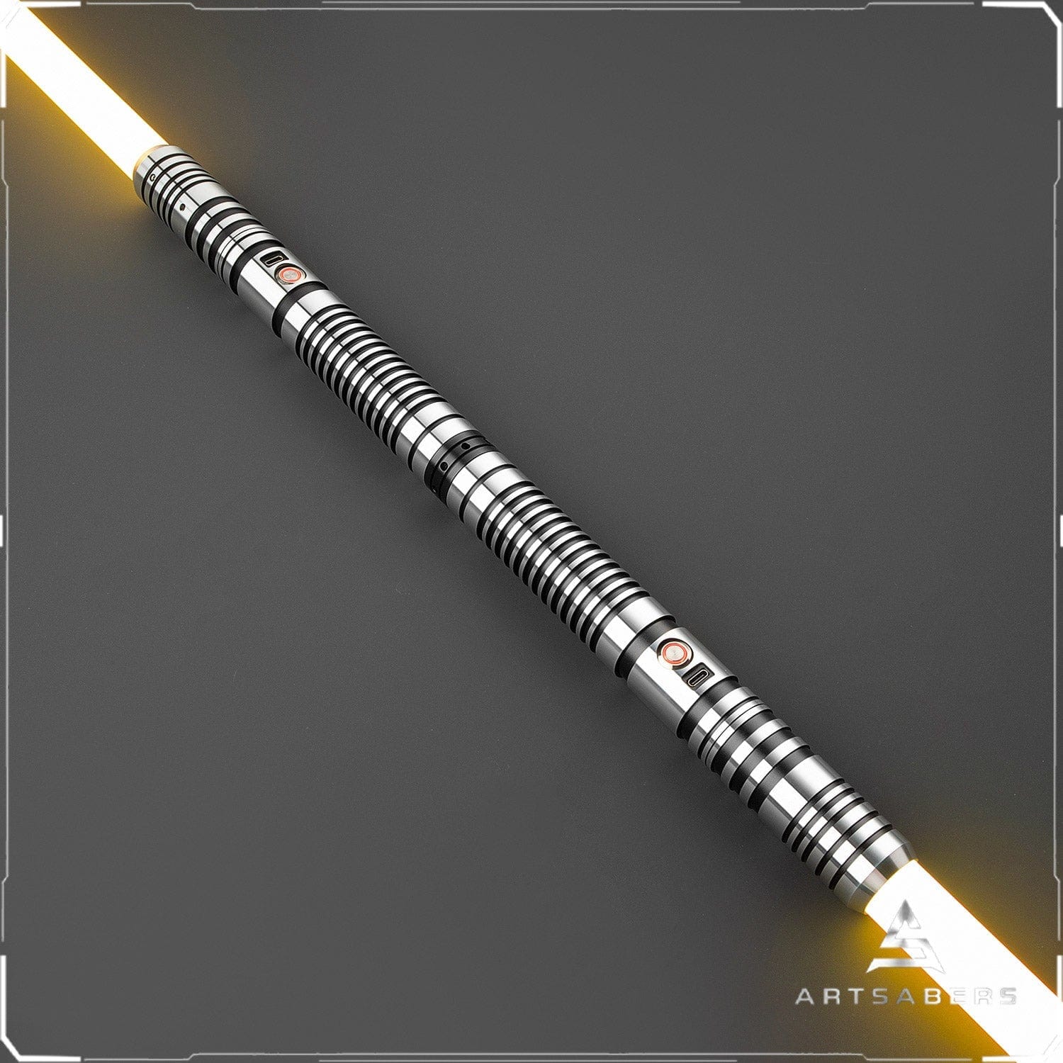 Black ARRIO V2 Double Bladed saber Star Wars saber ARTSABERS