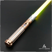 Gold M saber Base Lit saber For Heavy Dueling ARTSABERS